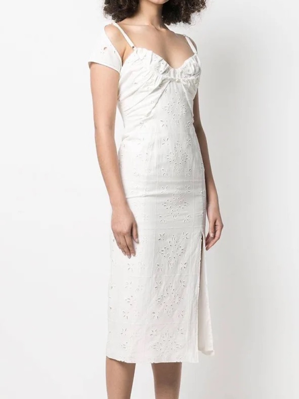 Jacquemus Broderie Anglaise Midi Sundress
